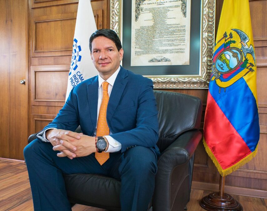 Pablo Zambrano Albuja es reelecto presidente de la Federación Nacional de Cámaras de Industrias del Ecuador